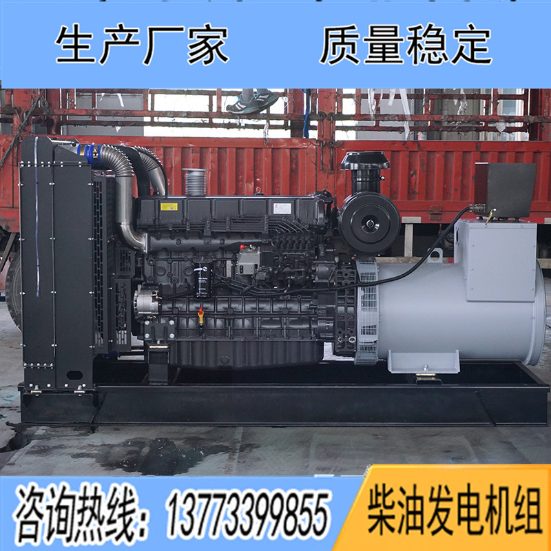 300KW上柴正新12V135AZD柴油發(fā)電機組